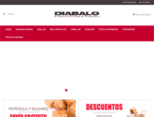 Tablet Screenshot of diabalo.com
